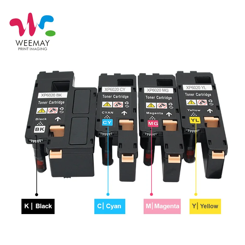 Картриджи с тонером совместимый Fuji Xerox Phaser 6020 6022 Workcenter 6025 6027 для 106R02759 106R02756 106R02757