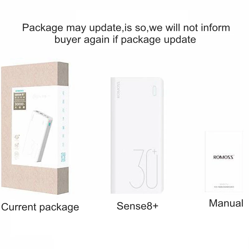 Внешний аккумулятор Romoss PD 30000 мАч 18650 QC 3 0 9 В 12 для iPhone X Xiaomi Mi9 Samsung S9 S10 Huawei|Внешние