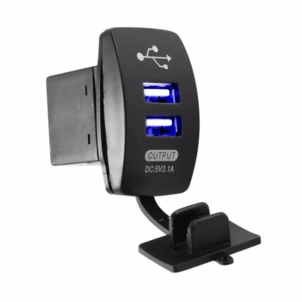 Горячая двойной USB автомобильный мотор прикуриватель 12 В розетка разветвитель зарядное устройство адаптер питания APR24