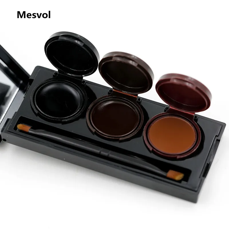 Gel Eyeliner 1 Set Glamorous Eyes Gel With mirror Waterproof Sweat Not Blooming Smudge proof M3056 Gel Eyeliner 1 Set Glamorous Eyes Gel With mirror Waterproof Sweat Not Blooming Smudge proof M3056