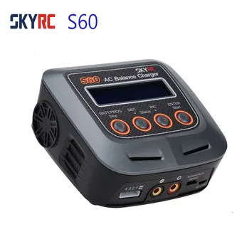 

Skyrc S60 60W AC Balance Battery Charger Discharger for Remote Control Airplane RC Car Truck Multi Charging Modes 2-8S Battery