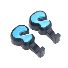 2 шт. гитара с расцветкой в форме сиденья автомобиля подголовник петли подвесные органайзер для хранения держатель(синий