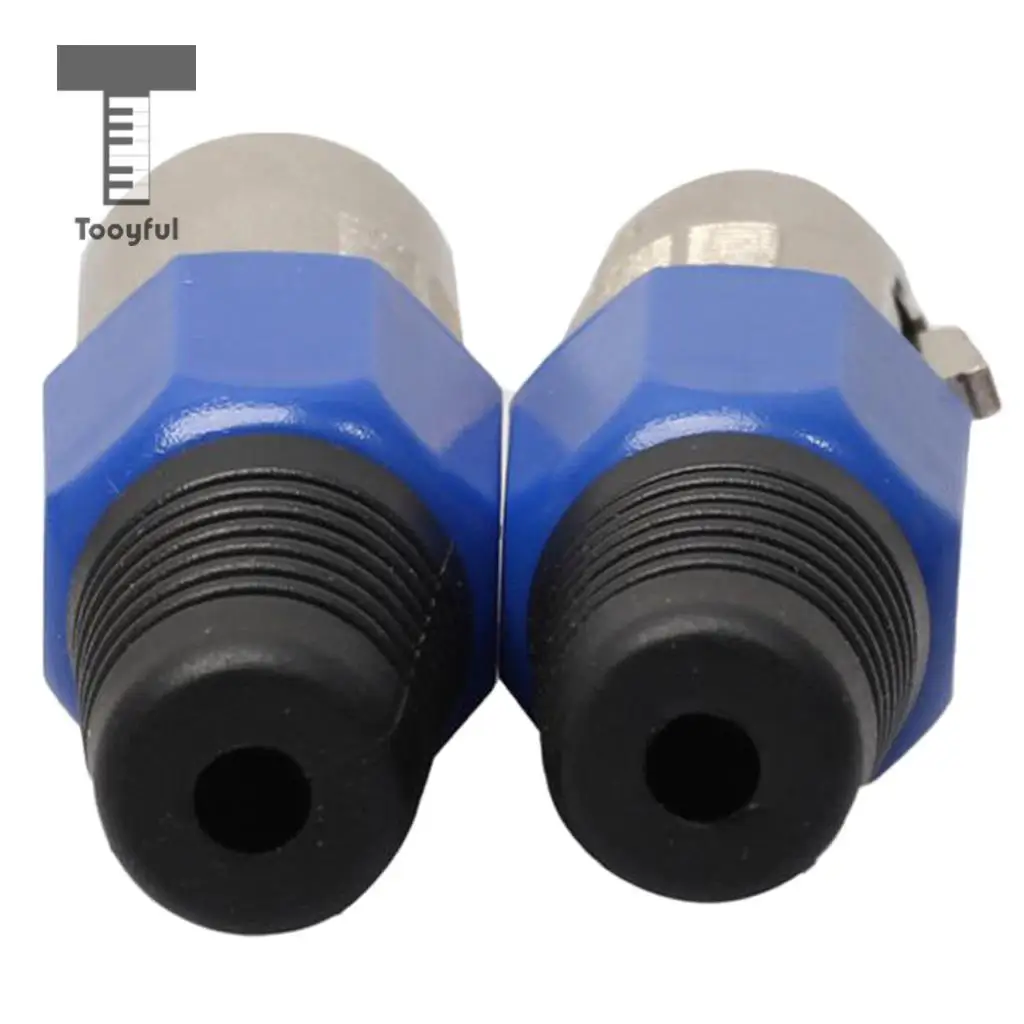 10 Pairs XLR Male & Female Microphone Plug Audio Cable Adapter Connector for Guitar Mixer