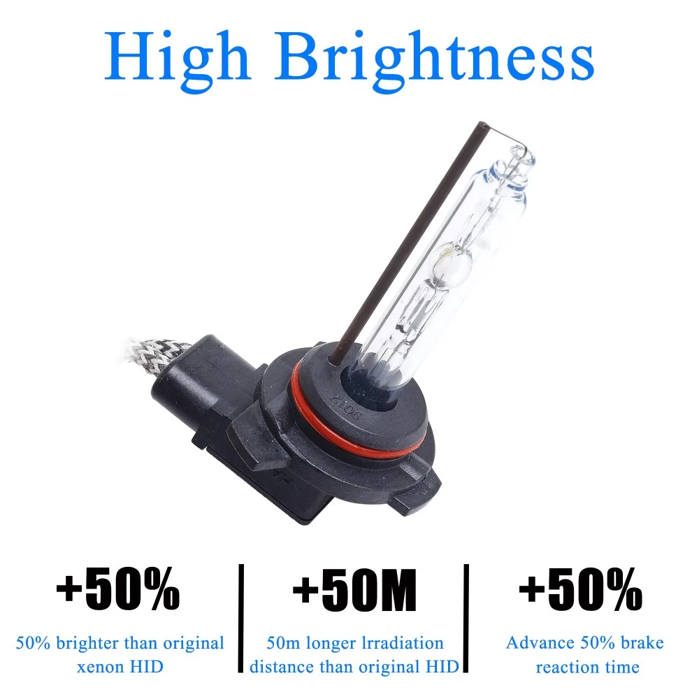 100 Original Super Bright Fast Start 2 pcs 55W 9012 HIR2 HID Xenon Head font b