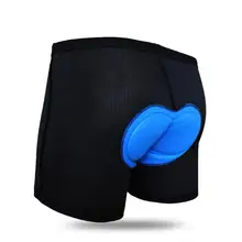 Велошорты с мягкой подкладкой велосипед унисекс удобные велосипедные нижнее белье силикагель мягкий велошорты