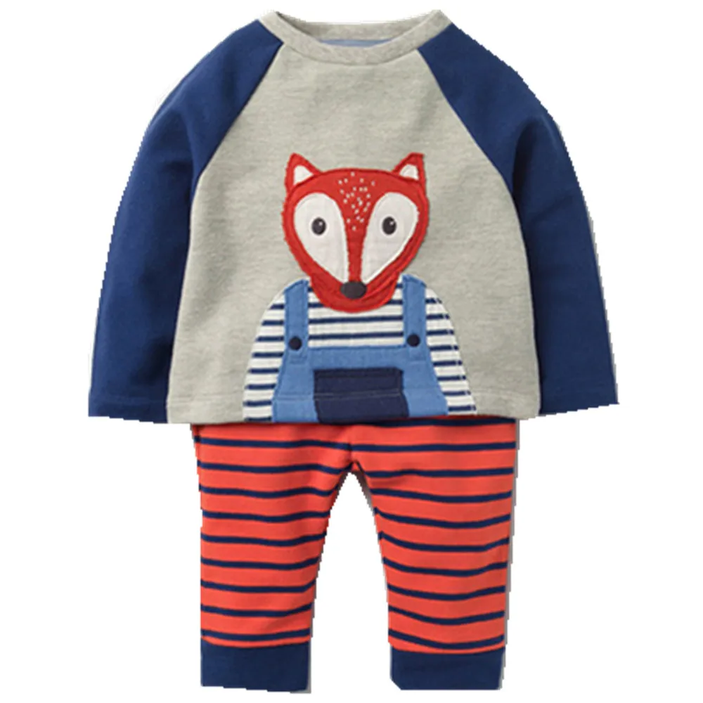 Little Maven Brand 2018 Autumn Spring Baby Boys cartoon Fox printing ...