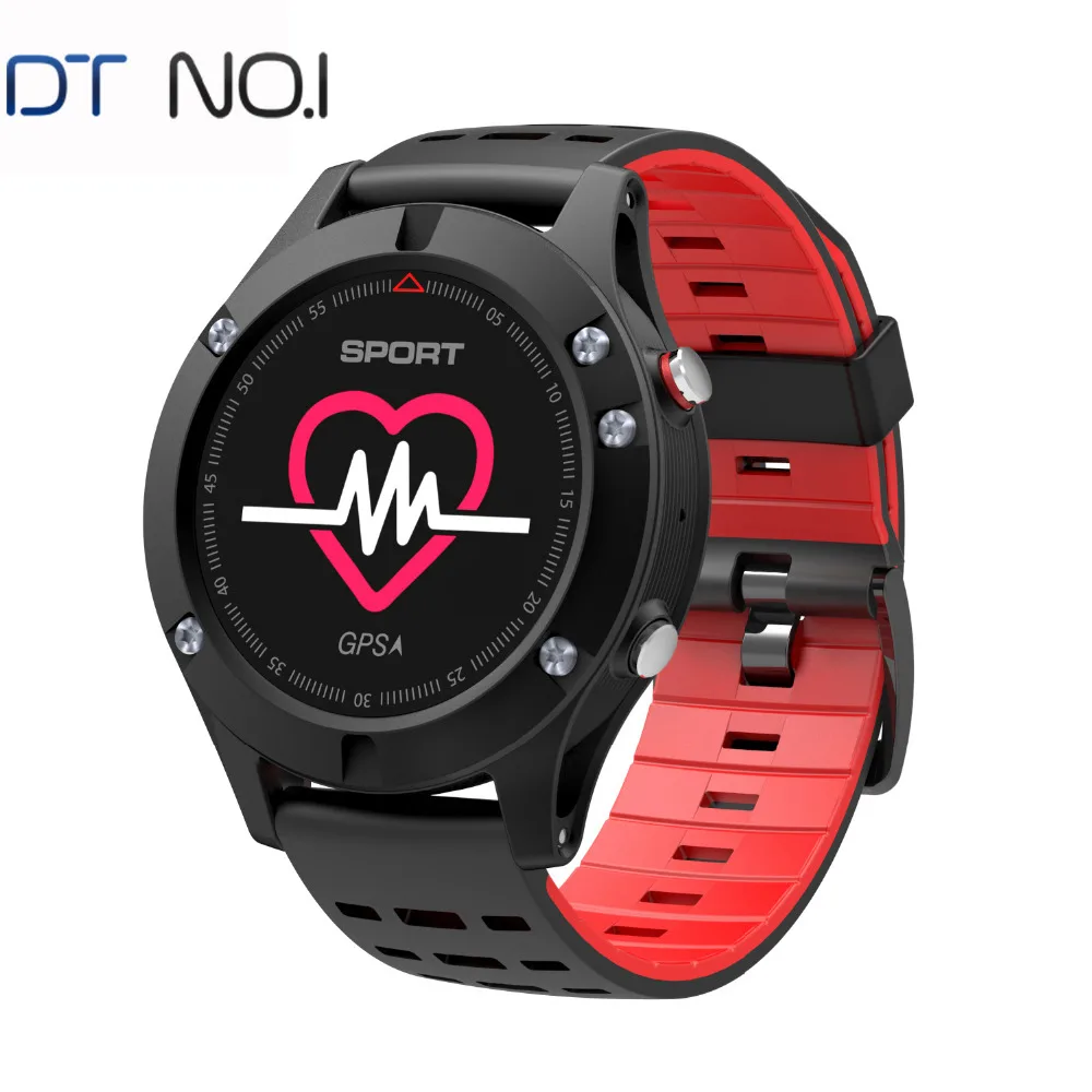 

DTNO.I F5 GPS Smart watch Wearable Devices Activity Tracker Bluetooth 4.2 Altimeter Barometer Thermometer GPS Sport watch