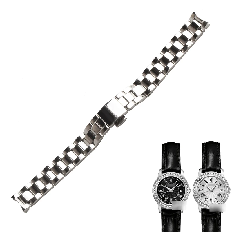 WENTULA watchbands for midoM010.007 M010.007 BARONCELLI stainless steel solid band watch | Наручные часы
