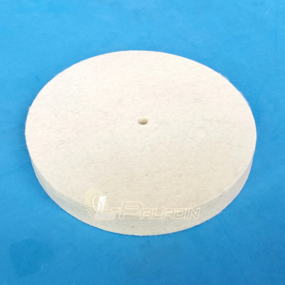 8"*1" Wool Felt Buffing Wheel Glass Jewlery Ceramic Metal Polishing