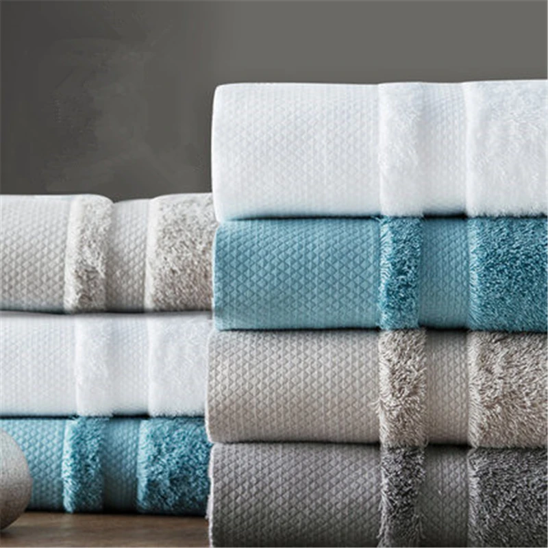 

800g Five star hotel bath towel pure cotton adult thick soft water big towel