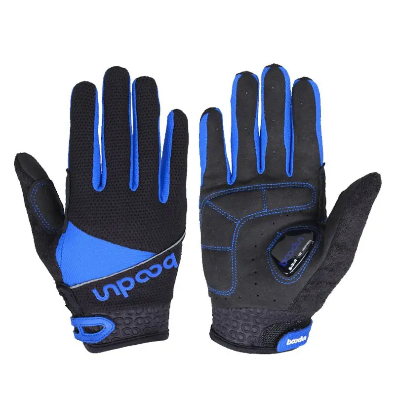 Long Finger Cycling Glove Gel Mountain Bike Bicycle Gloves for Man MTB