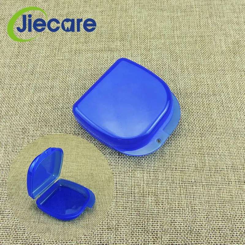 5 PCS/Pack Dental Denture Box Dental False Teeth Appliance Container