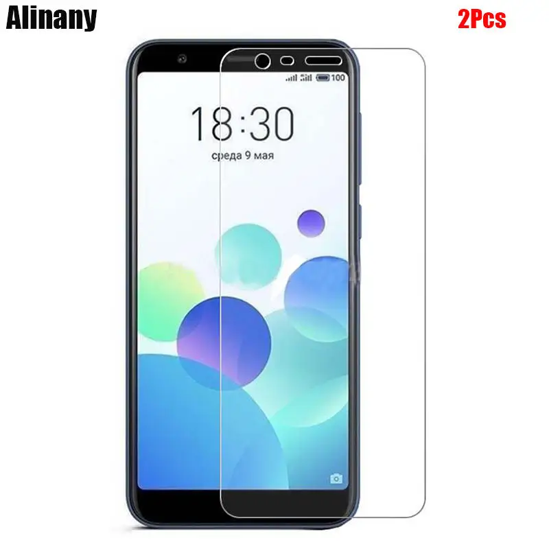 2 шт. для Meizu M8C закаленное стекло защита экрана M8 C M 8C стеклянная защитная пленка |
