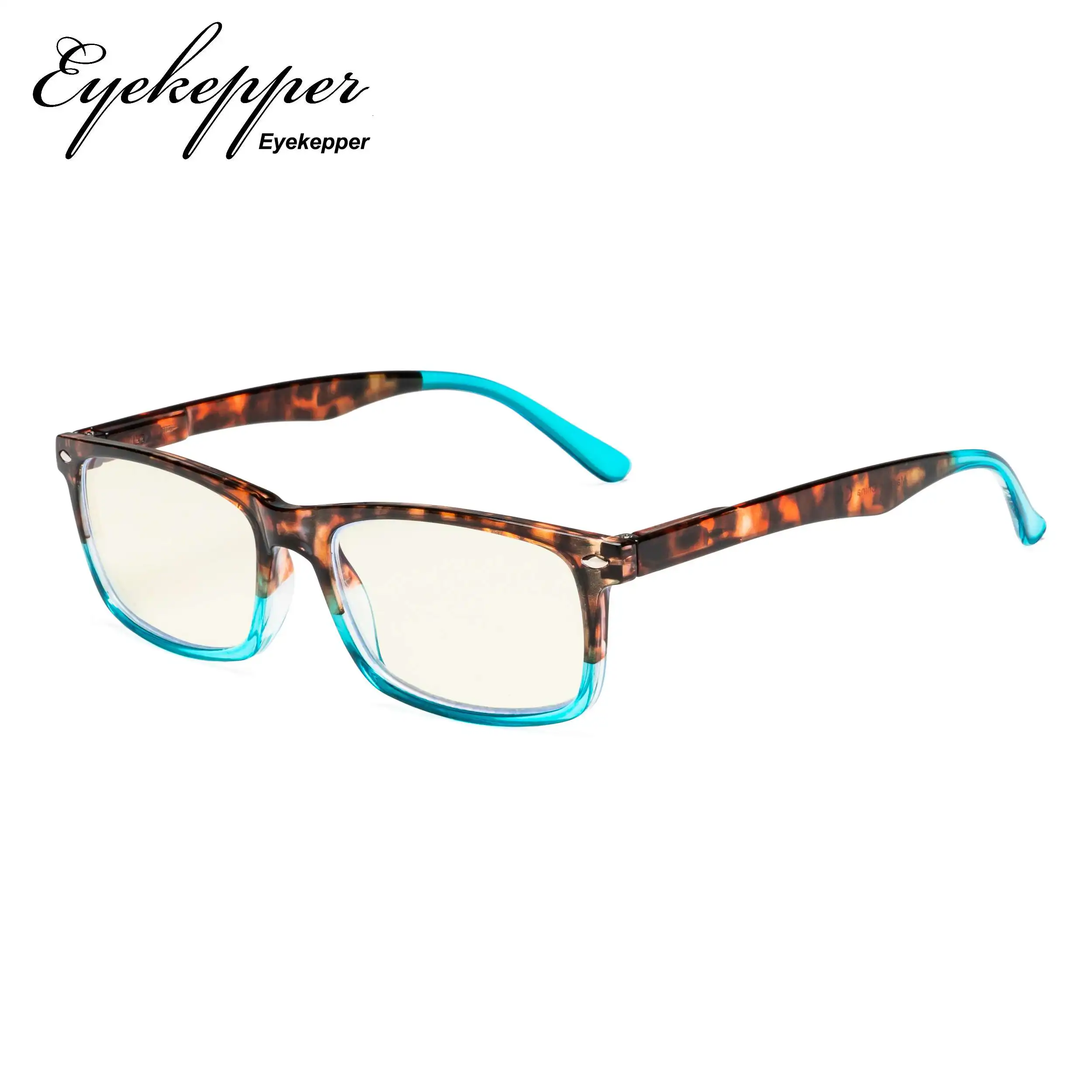

CG899-5 Eyekepper Computer Readers Stylish Look Crystal Vision comfort SpringHinges Amber Tinted Lenses Computer Reading Glasses