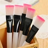 2pc Professional Mask brush Soft Nylon Makeup Brushes White Or Pink Plastic Handle Cosmetic Make up Tools Convenient and Clean 1
