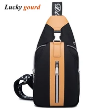 Модные Винтажные мужские сумки-мессенджеры Повседневная дорожная повседневная одежда на груди-resisti Оксфорд маленькая Ретро Военная сумка на плечо Z535