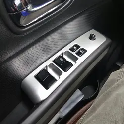 Для Nissan X-Trail T31 2008-2013 ABS Матовый Стекло переключатель двери окна кнопку декоративная панель Крышка отделка автомобиль-Стайлинг Аксессуары