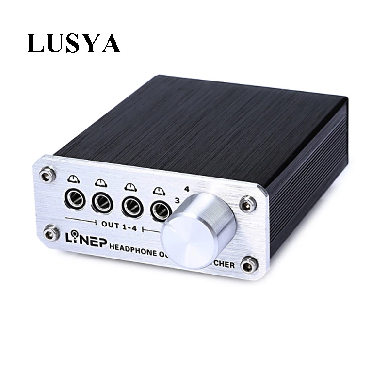 

Lusya 4 Input 4 Output Lossless Audio Signal Switcher Switch Splitter Selector T0010