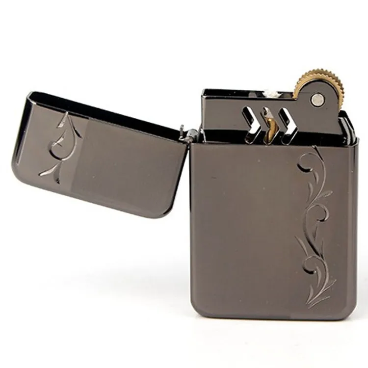 

CHIEF lonely Chief Gas Cigarette Lighter Cigarettes Kerosene Flint Petrol Vintage Gasoline Lighter Oil Petrol Refillable