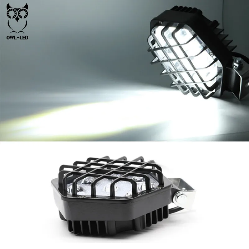 

New 27W 48w 12V-24V LED Work Light Bar 4D Lamp Driving Fog Offroad LED Work Car Light for SUV 4WD led beams