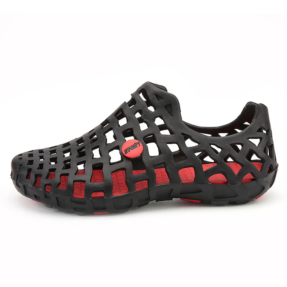 

Unisex Breathable Beach Sandals Couples Hollow out Beach Sandals Men Garden Hole Shoes(just for men)