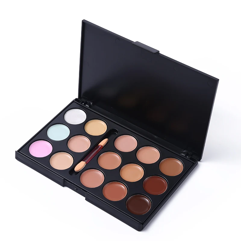 Concealer Профессиональная основа для макияжа, 15 цветов, консилер, палитра, для лица, Corretivo, нейтральный уход, камуфляж, макияж - Цвет: Concealer