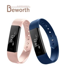 ID115 Veryfit приложение Bluetooth умный Браслет android Браслет Шагомер фитнес-трекер счетчик шагов монитор сна спортивный браслет