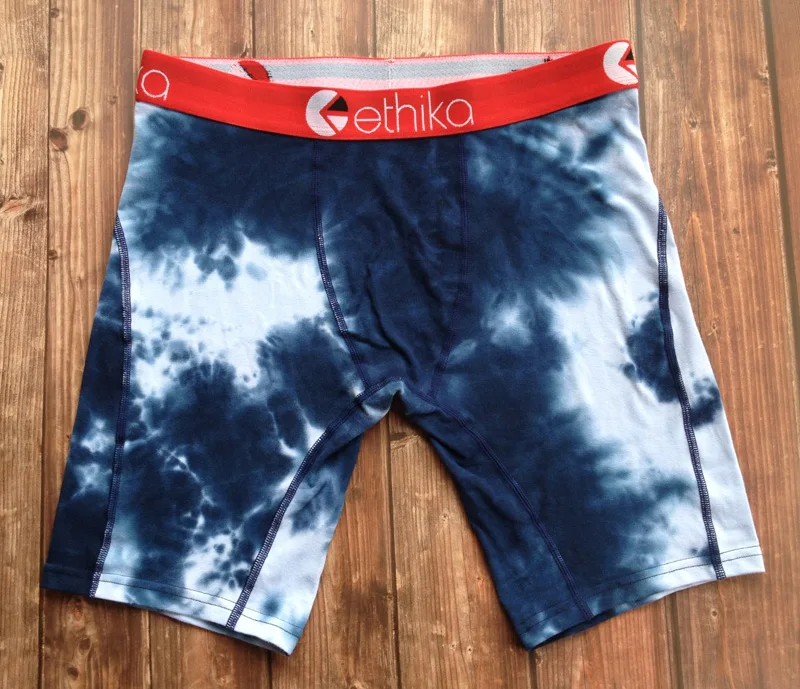 Ethika мужской хлопок спандекс Нижнее белье Боксеры длинные ноги|boxers long leg|long legboxer |