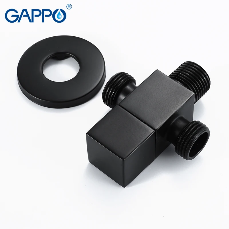 GAPPO Angle Valve Water Control Valve Faucet Antique Brass black Diverter Toilet Flush Valves control Accessories Bathroom Tap GAPPO Angle Valve Water Control Valve Faucet Antique Brass black Diverter Toilet Flush Valves control Accessories Bathroom Tap