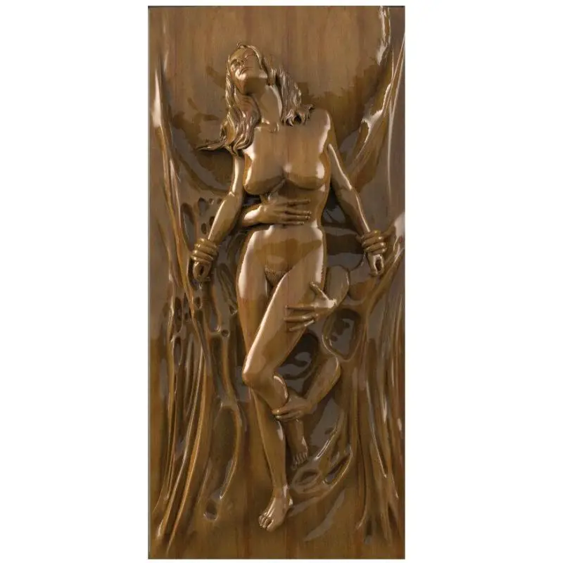 Tür decoration_Naked frau 3d modell STL erleichterung für cnc STL format rahmen 3d Relief Modell STL Router 3 achsen Engraver ArtCam Tür decoration_Naked frau 3d modell STL erleichterung für cnc STL format rahmen 3d Relief Modell STL Router 3 achsen Engraver ArtCam