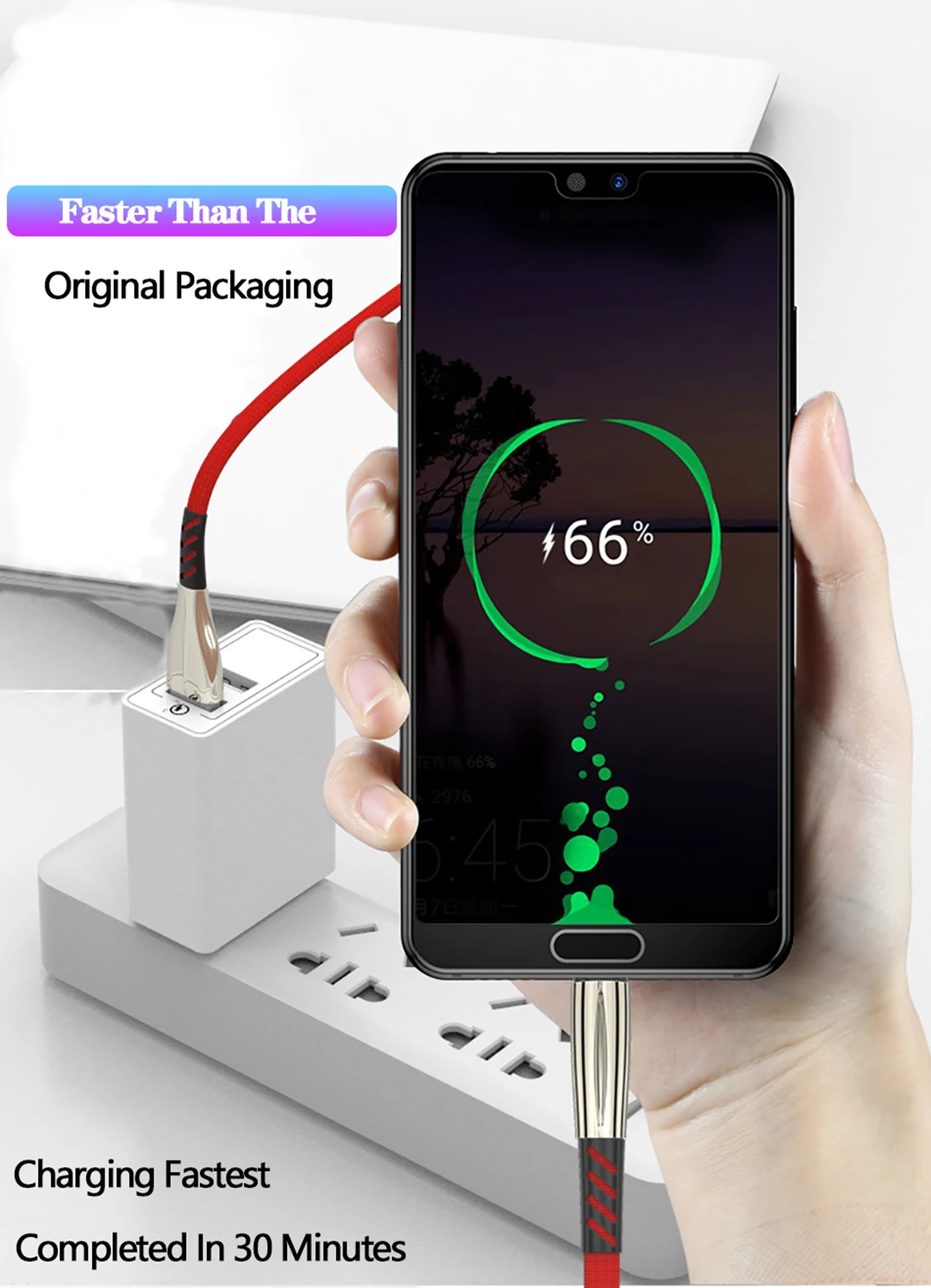 5А USB кабель для быстрой зарядки для iPhone 8 7 type C Micro USB для huawei Xiaomi Android мобильный телефон Supercharge USBC кабель для передачи данных