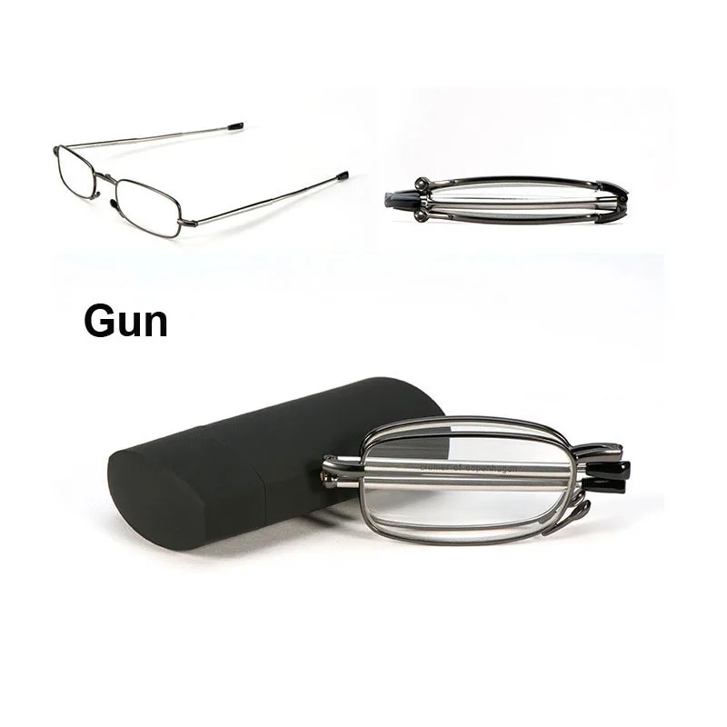 DAOYING высшего класса Мужские Складные очки для чтения складные карманные для чтения Пресбиопии очки при дальнозоркости+ 1,00,+ 1,50,+ 3,50