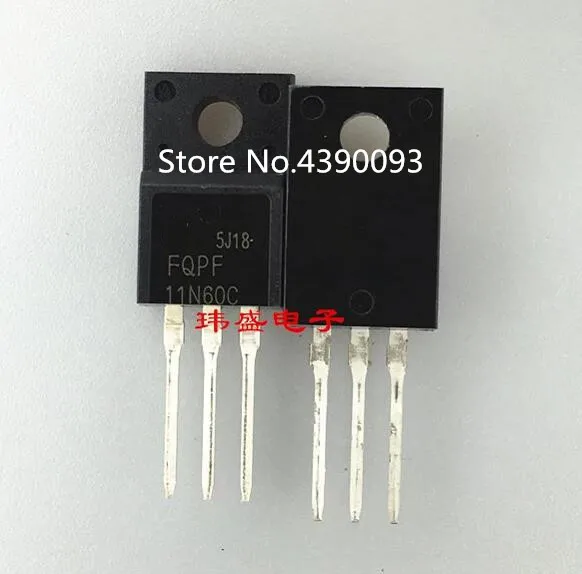 

50pcs/lot FQPF11N60 11N60