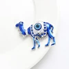 Alloy lucky Evil Eye Camel of Tang Tri Color Charms  Round  Strong Magnets Rare Earth Neodymium Magnet Car stickers Or Fridge Ma ► Photo 3/6