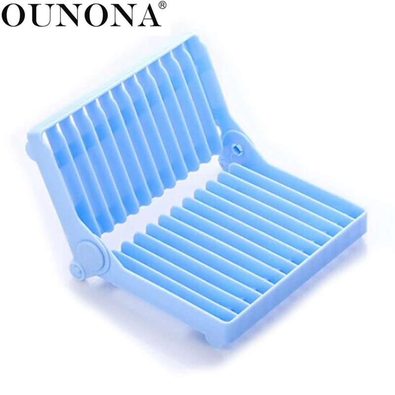 Folding Plastic Dish Rack Drying Rack Holder Utensil ...
