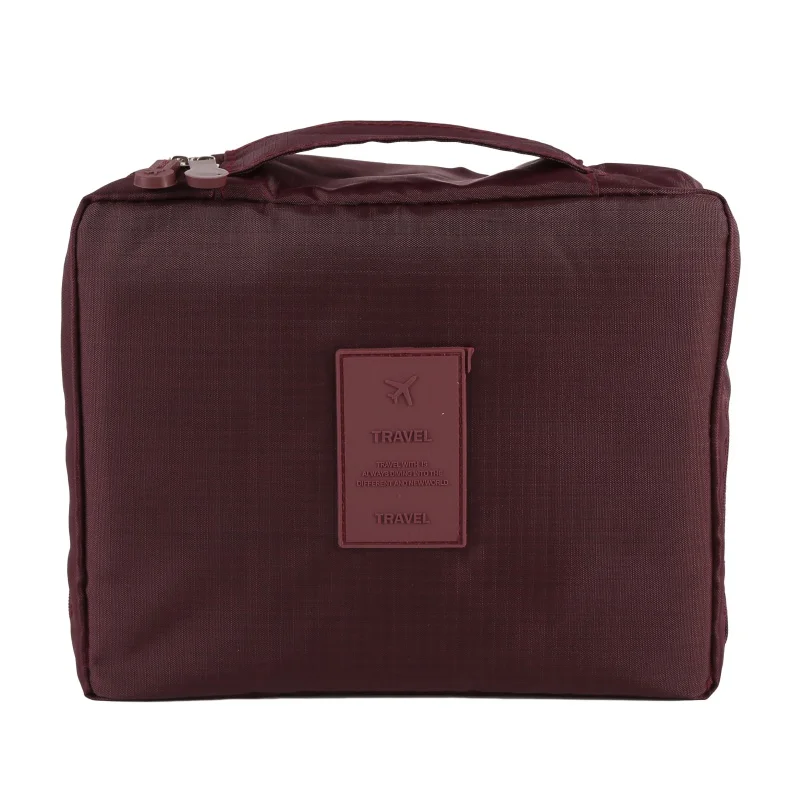 سستة حقيبة مستحضرات تجميل مستحضرات تجميل عالية الجودة حقيبة المرأة للماء السفر المكياج مقسم حقيبة ل طقم أدوات تجميل غسل المنظم