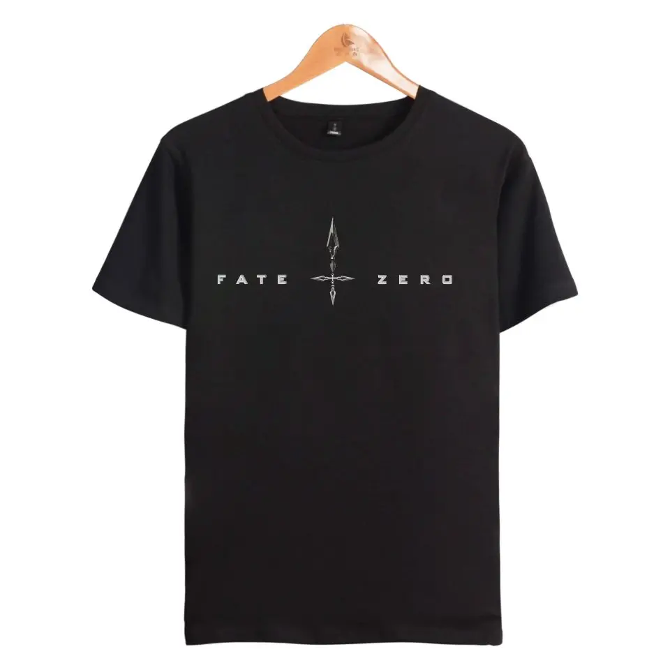 LUCKYFRIDAYF 2017 Fate Stay Night Anime camisa masculina летние мужские/женские футболки хлопковая