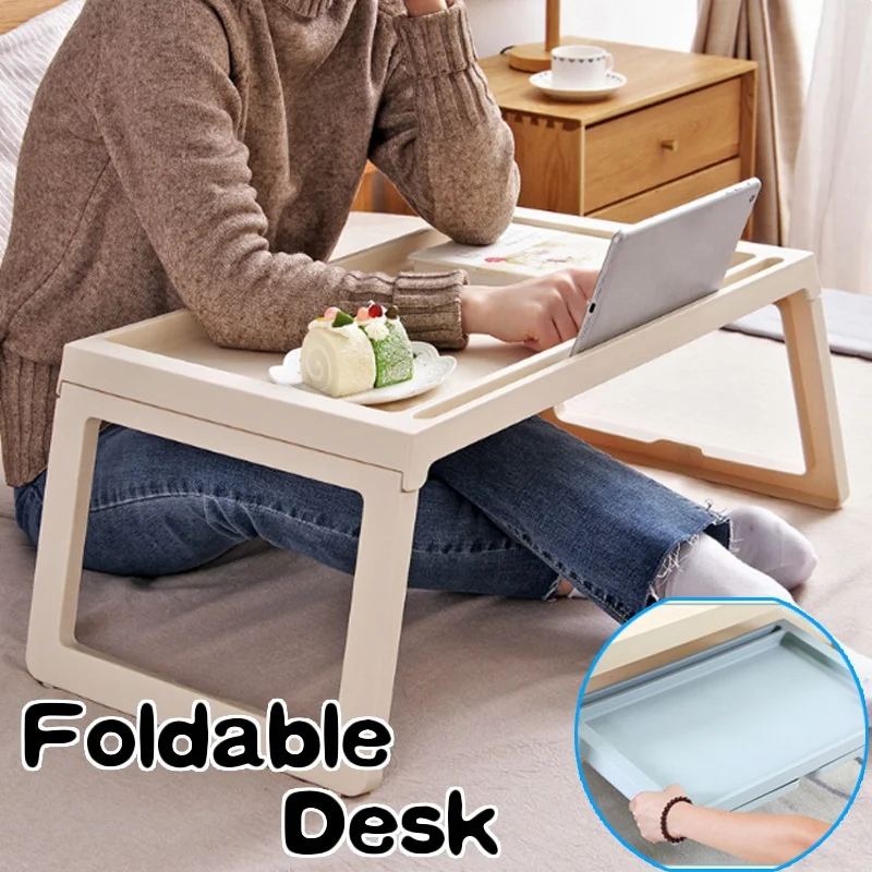 Adjustable Folding Aluminum Lazy Bed Sofa Laptop Notebook Stand Tray Desk Table