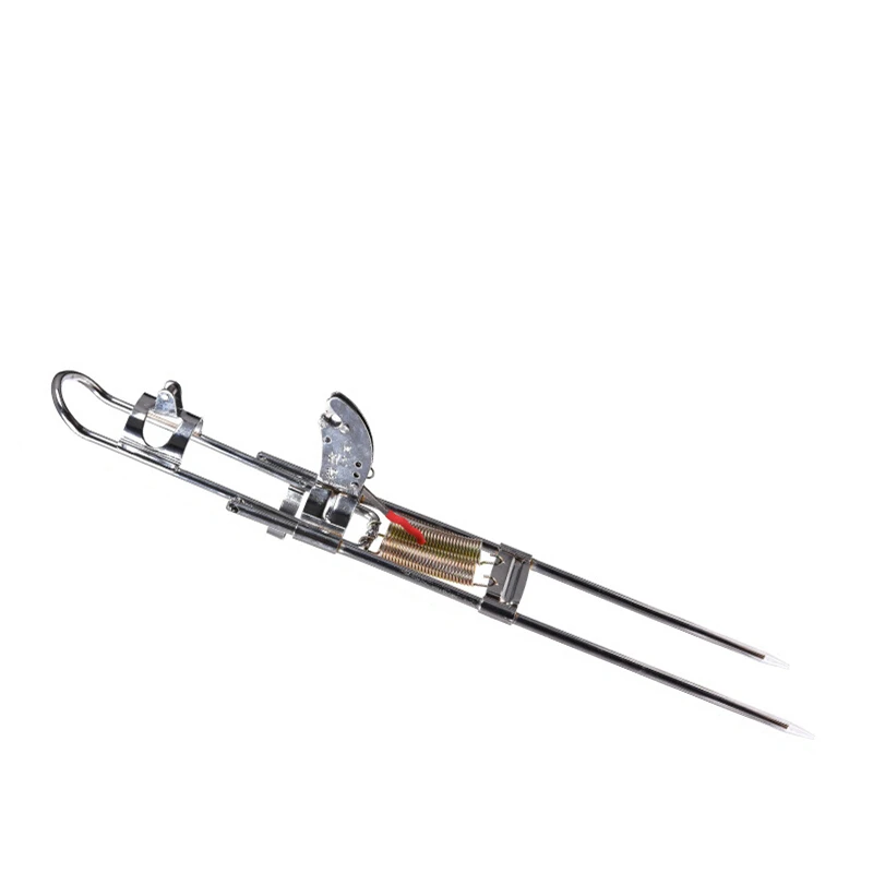 Equipamento de Pesca Suporte da Haste Automático Duplo Ângulo Primavera Peixe Pólo Suporte Pesca Aço Antiferrugem Fising Acessório 9 aço antiferrugem fising acessório