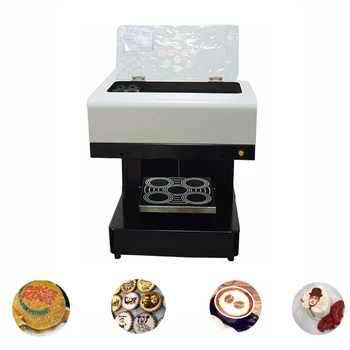 

Vilaxh DIY Art Automatic Coffee Printer For Food Cake bread Cappuccino Biscuits Flower Drinks Printing Machine Free Edible ink