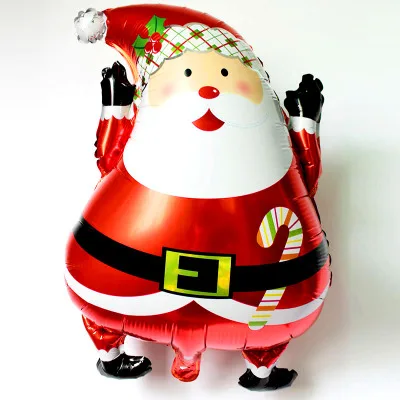 1 шт./партия, различные дизайнерские воздушные шары с изображением Санта-Клауса и снеговика и рождественской елки, классические детские игрушки, вечерние украшения, игрушка с рисунком звезд - Цвет: 23inch