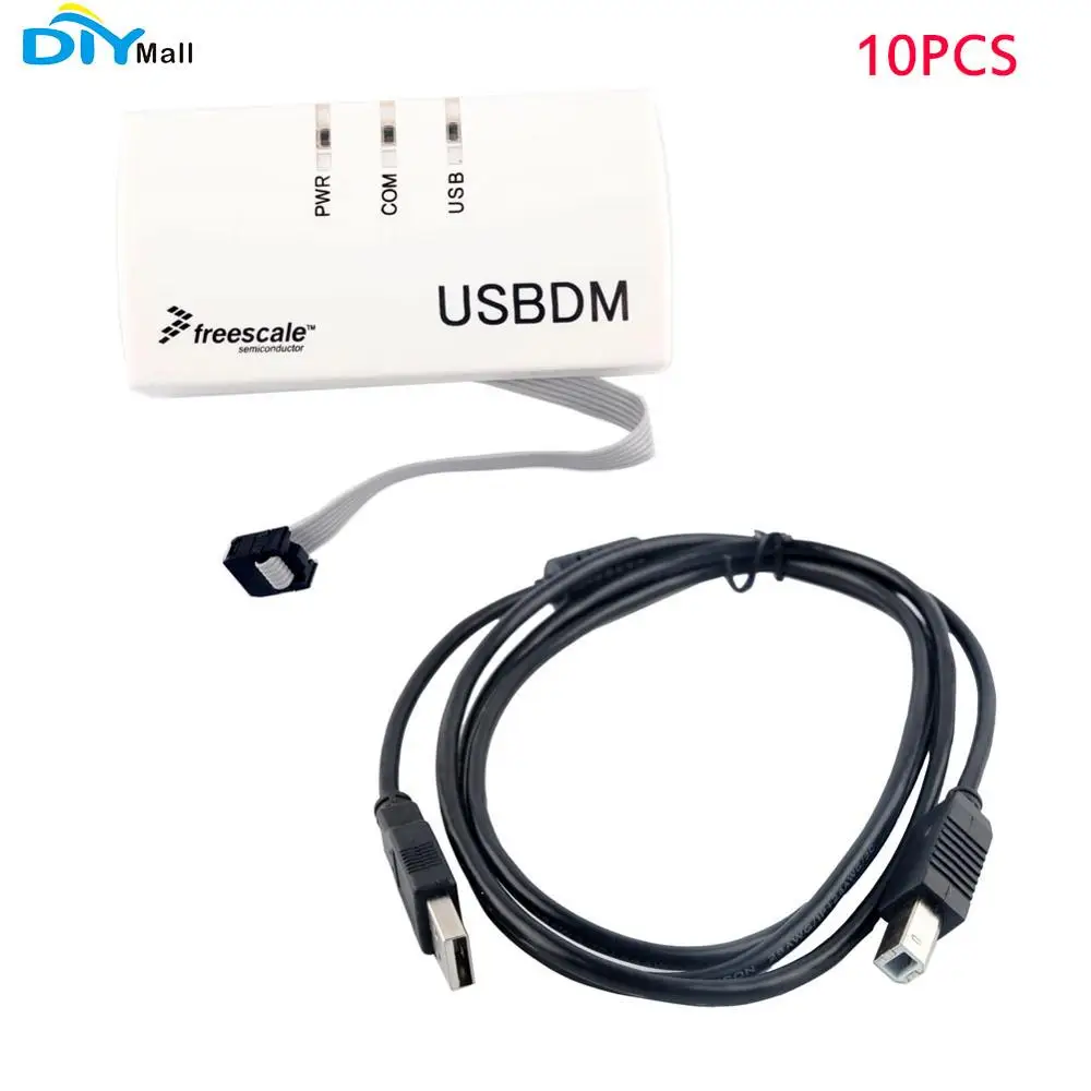 

10pcs/lot Freescale USBDM Emulator OSBDM USB BDM Download Debugger 48MHz USB2.0 Interface with US Cable DIYmall