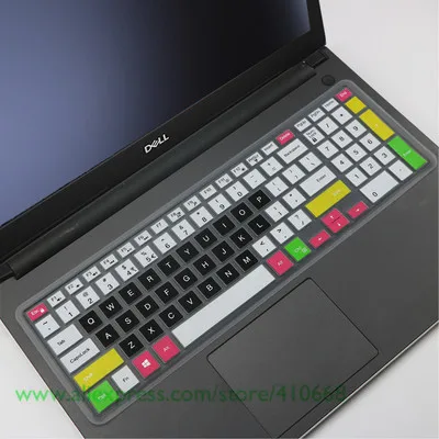 15,6 17,3 дюймов Обложка клавиатуры для ноутбука для Dell Inspiron 15 5000 серии 5570 7559 3552 5555 7567 7577 5570 5770 5755 5759 - Цвет: Candyblack