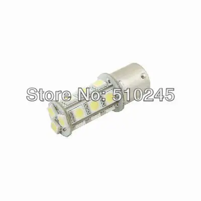 100x водить автомобиль S25 BA15S P21W 1156 BAY15D 1157 P21W/5 Вт 18 LED SMD 5050 18smd свет лампа белый красный желтый