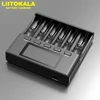 LiitoKala-cargador de batería de Lii-S6 para coche, dispositivo de detección de polaridad con 6 ranuras para baterías AA y AAA, 18650, 18650, 26650, 21700, 32650 ► Foto 3/6