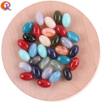 

Cordial Design New Fashion 8x14MM 200Pcs/Lot Oval Shape Earring Accessories Acrylic Marble Effect Bead For Jewelry Making