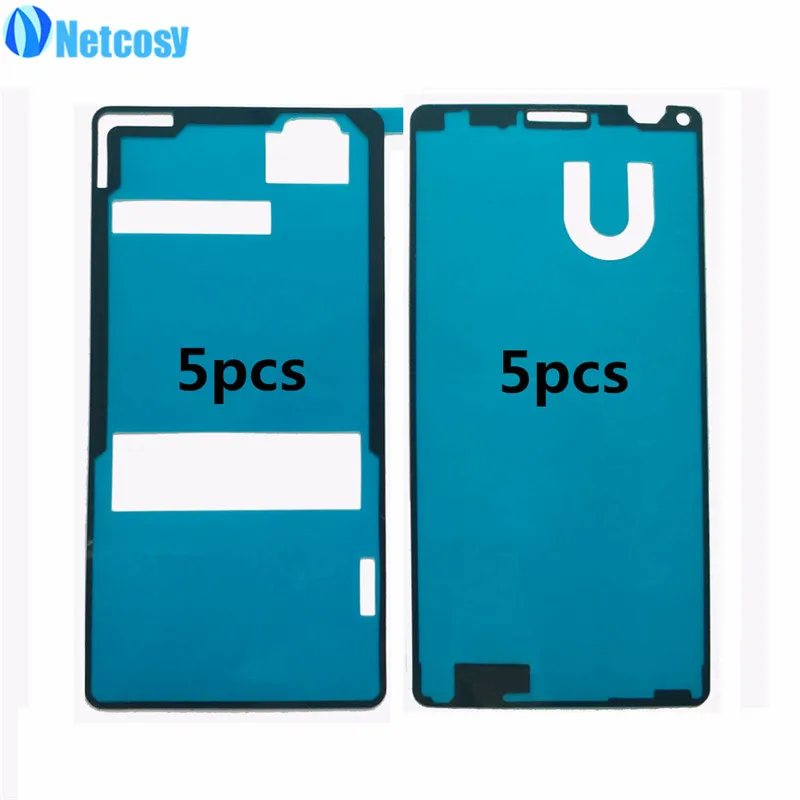 

Netcosy Front+Back Adhesive Glue Tape Sticker For Sony Xperia Z3 Compact Mini D5803 D5833 LCD Housing Frame Plate Back Battery