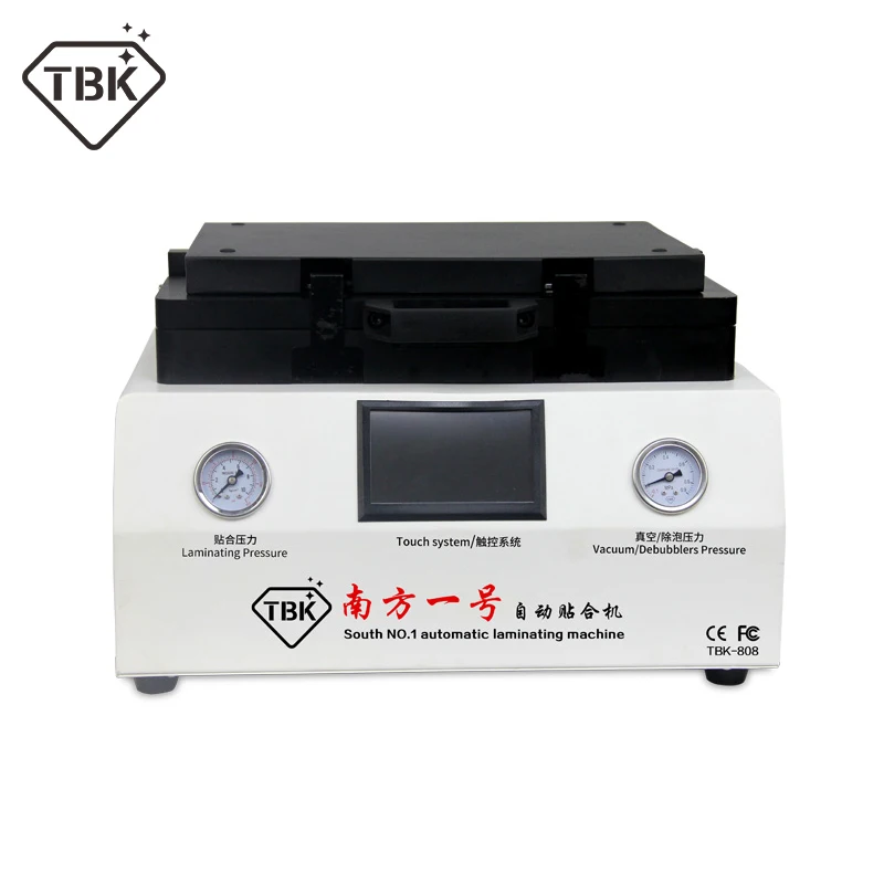 

TBK-808 LCD Touch Screen Repair Automatic Bubble Removing Machine OCA Vacuum Laminating Machine with automatic lock gas