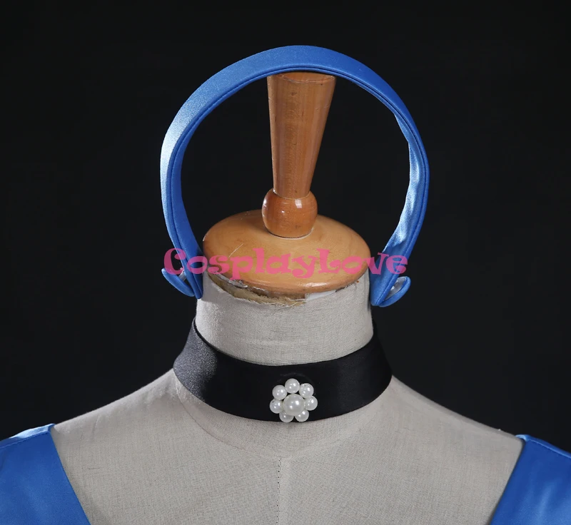 Cosplaylove Cinderella Cosplay Dark Blue The Princess Cinderella Cosplay Costume Dress Adult Kid Costumes Custom Made (8)