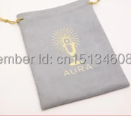 100 шт./лот Высококачественная бархатная сумка для ювелирных изделий/мешочек для аксессуаров/подарков/наушников, размер может быть настроен, различные цвета